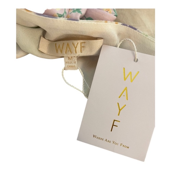 WAYF One Shoulder Floral Mini Dress - Picture 5 of 6